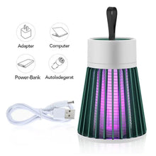 BuzzOff Insect Repeller - Indoor Bug Zapper Mosquito LED Lamp